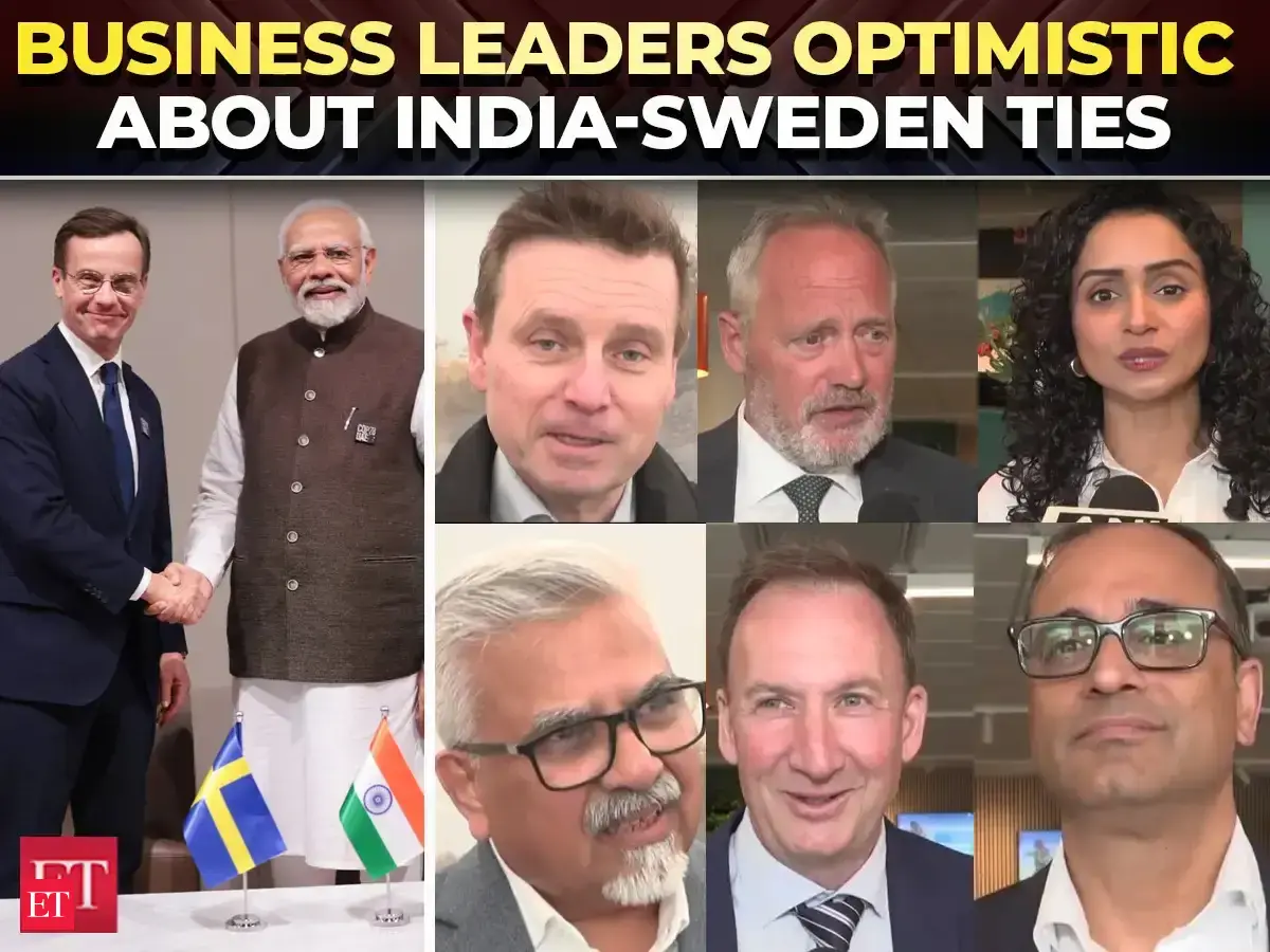 India–Sweden business links expand as business leaders welcome PM Modi’s visit