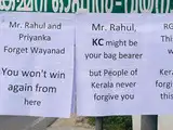 Posters targeting Congress' Rahul, Priyanka and Kharge surface in Wayanad; police register case