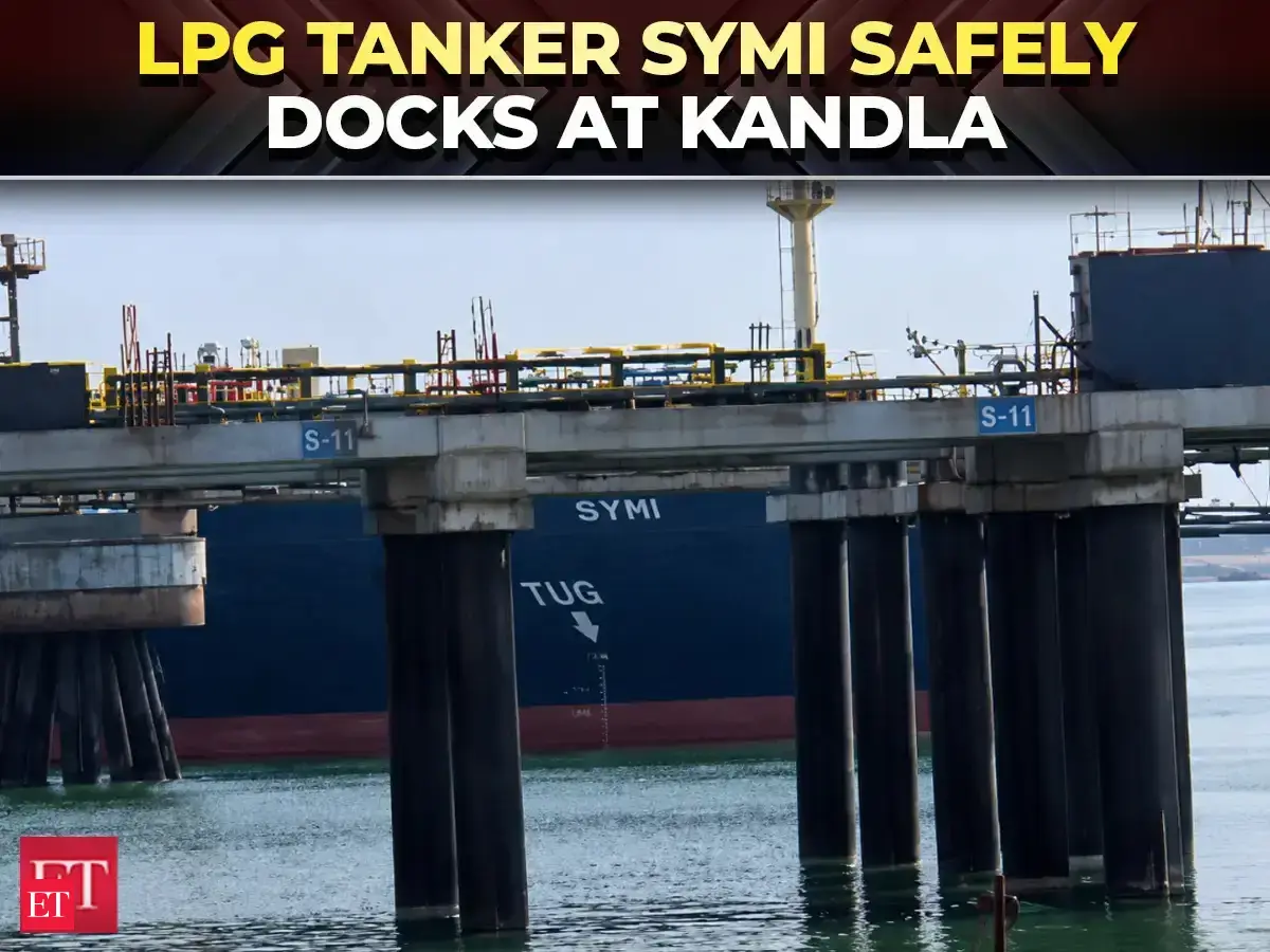 20,000-tonne LPG carrier Symi arrives in Gujarat after crossing Strait of Hormuz
