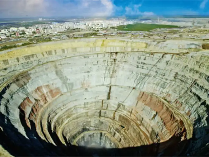 Biggest Man made Hole Invention Of Woven Cloth And The Mona Lisa The