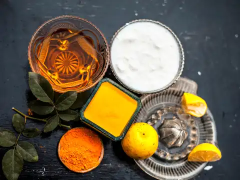 The simple diy hair mask