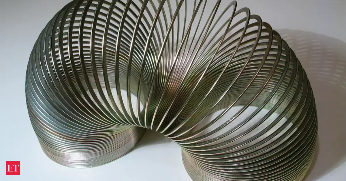 In 1943, Richard James knocked a tension spring off a shelf: The ...