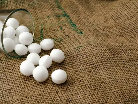 Use naphthalene balls carefully in selected corners