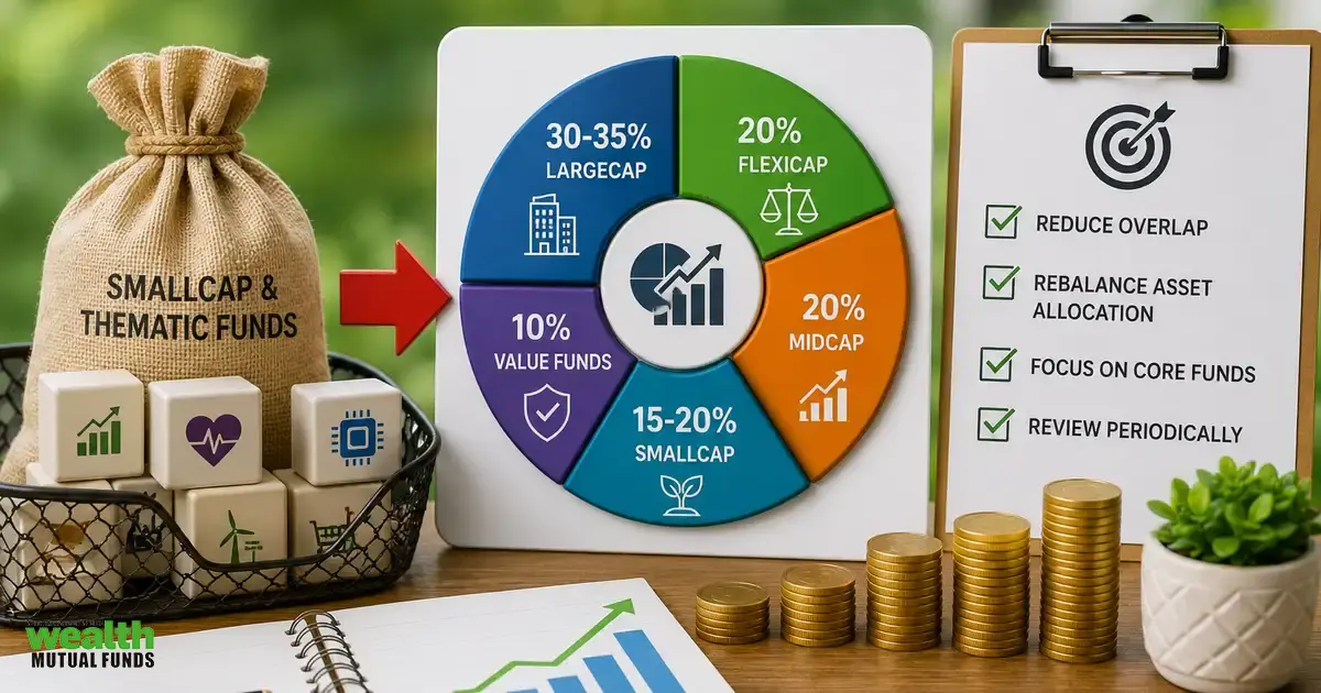 How should investors rebalance portfolios overloaded with smallcap and thematic funds? Here’s the ideal allocation strategy