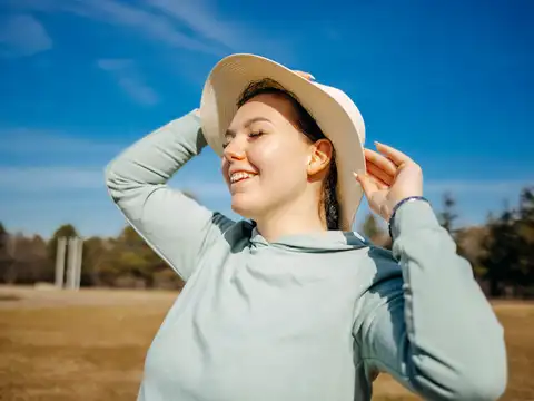 Protect scalp from sun exposure