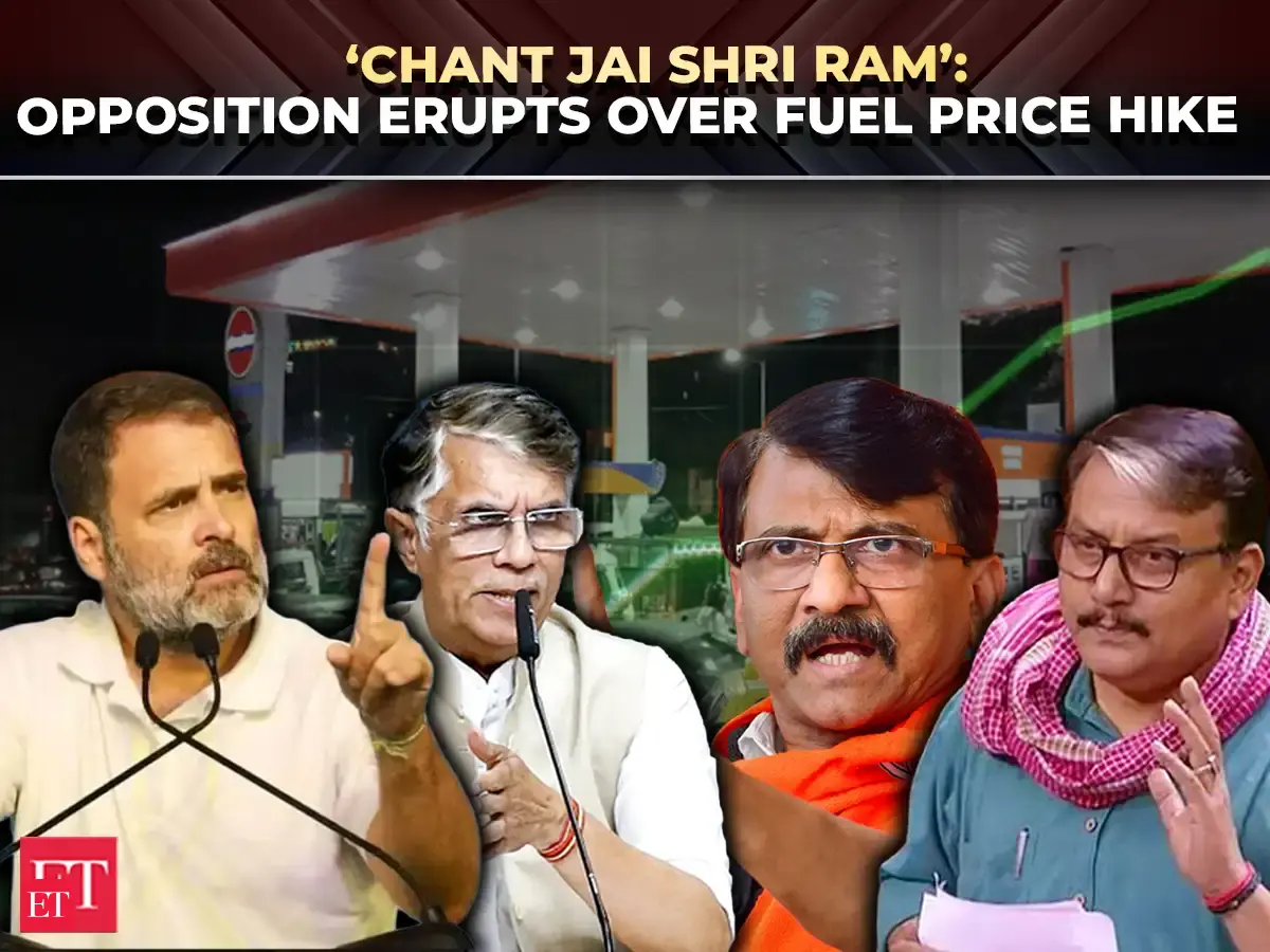 ‘Economic Storm Coming’: Rahul Gandhi to Sanjay Raut, Opposition Erupts Over Fuel Price Hike