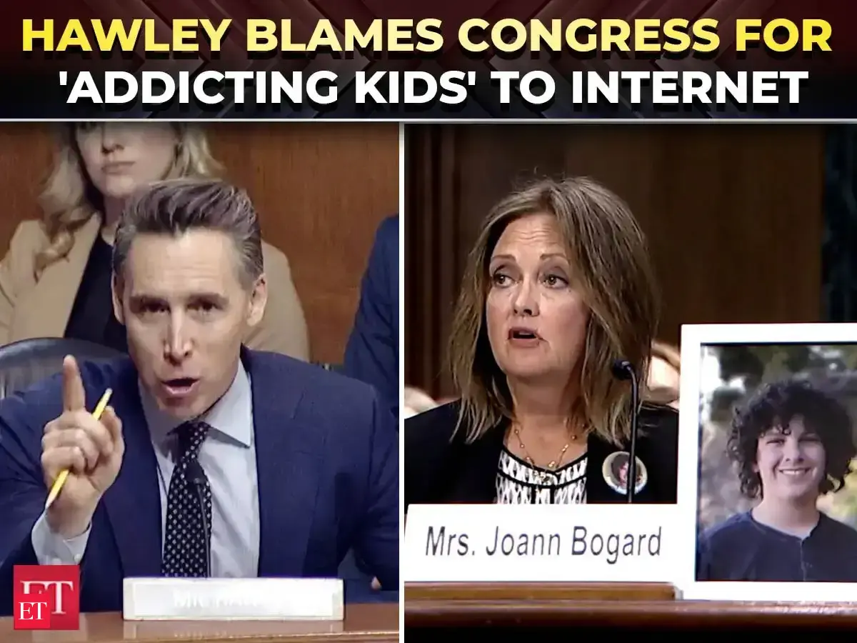 'What has Congress done? Nothing!': Hawley GOES OFF on Big Tech over kids' social media addiction