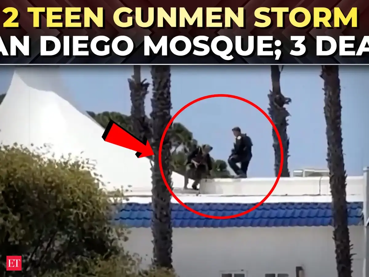 'Hate for Muslims': 3 dead as 2 teen gunmen open fire at San Diego Mosque; Trump calls it ‘terrible’