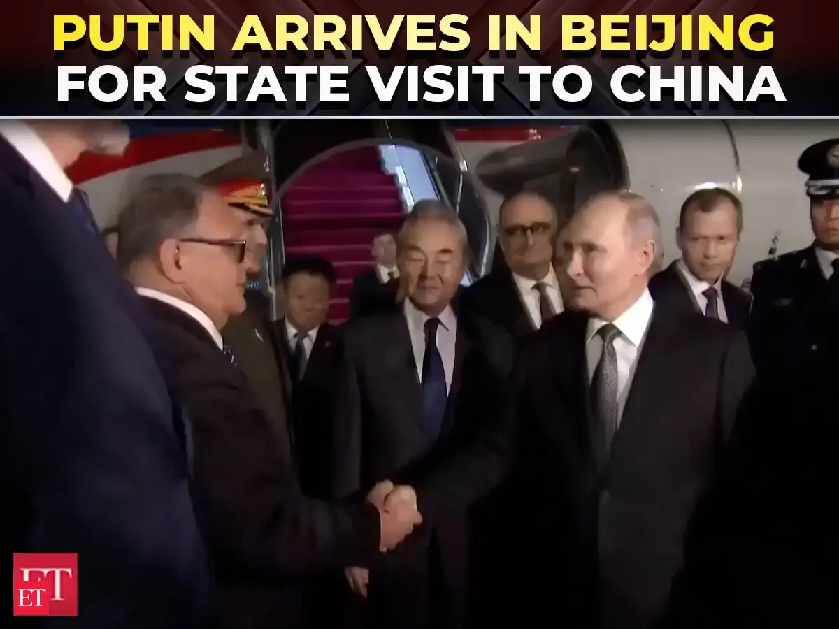 Putin lands in China for trip that aims to show unshakeable ties after Trump pomp