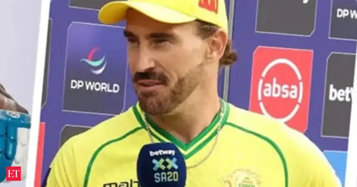 SA20 helped South Africa build squad depth like India: Faf Du Plessis