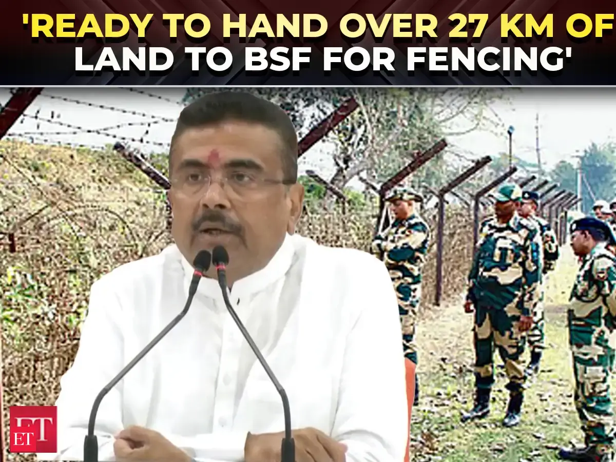 'Ready to hand over 27 km of land': CM Suvendu Adhikari’s big action on ...