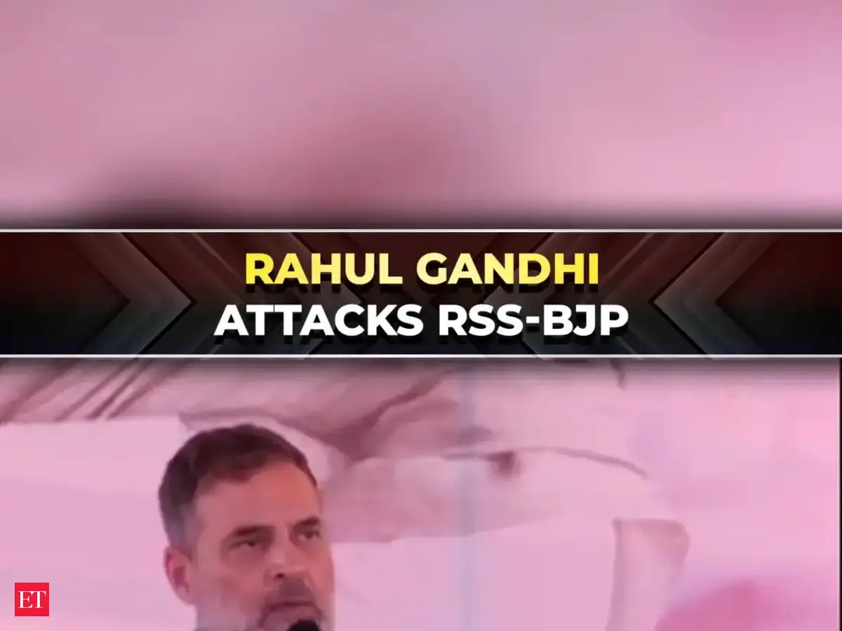 'Main do mahino se keh raha hu.. aarthik toofan aa raha hai': Rahul Gandhi targets BJP
