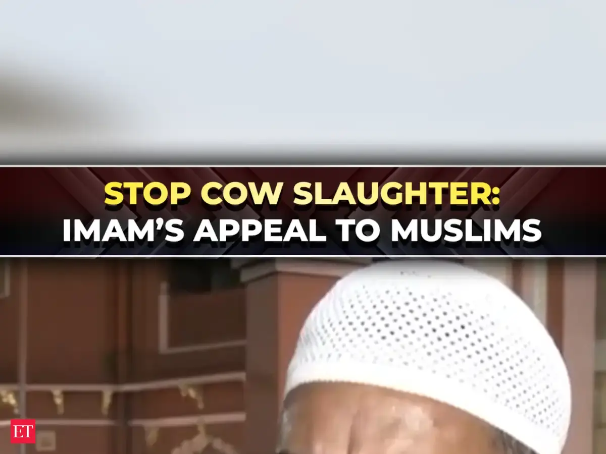 “Qurbani na karein..  gaay ka gosht khayein hi nahi”: Kolkata Imam’s appeal to Muslims