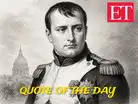 Quote of the day by Napoleon Bonaparte: 'If you wish to be a success in the worl:Image