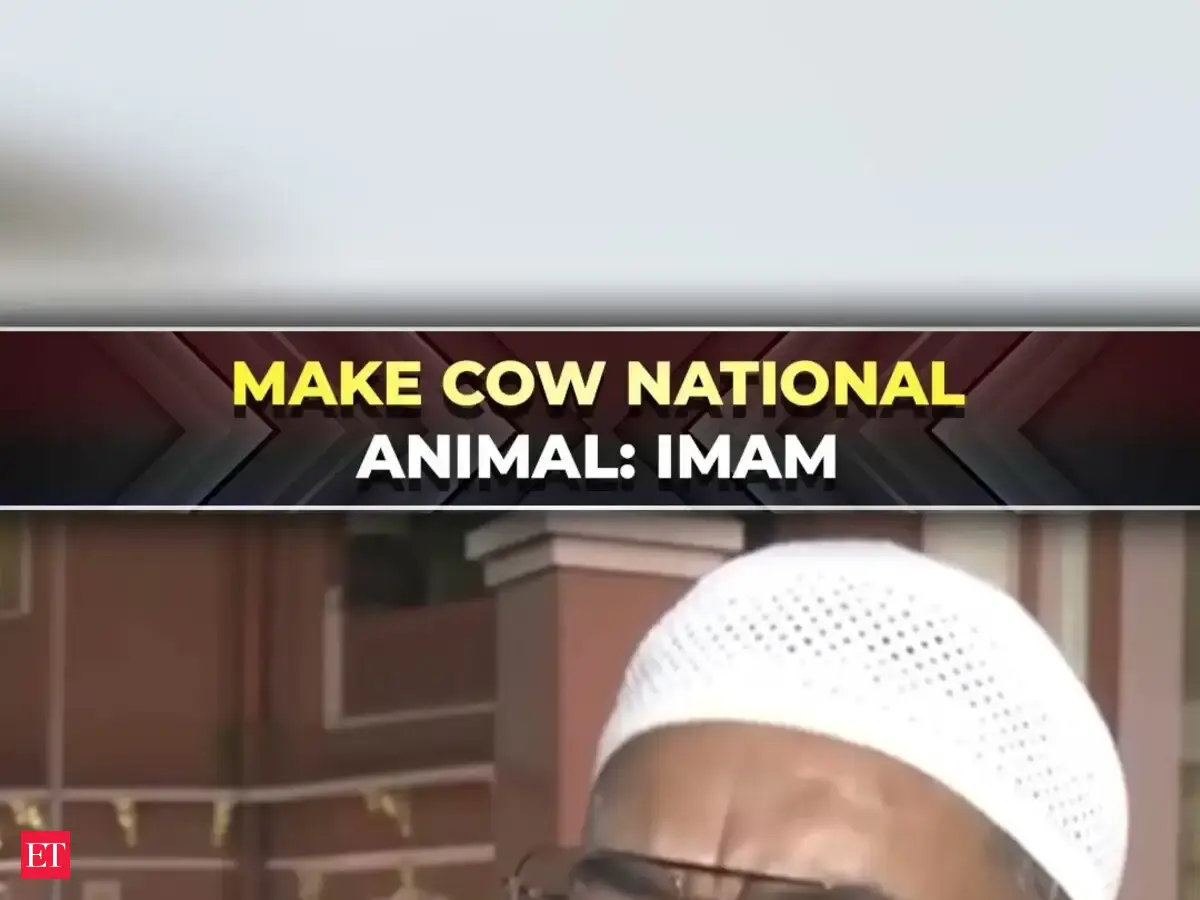 Imam of Kolkata's Nakhoda Mosque urges cow be made the 'national animal'
