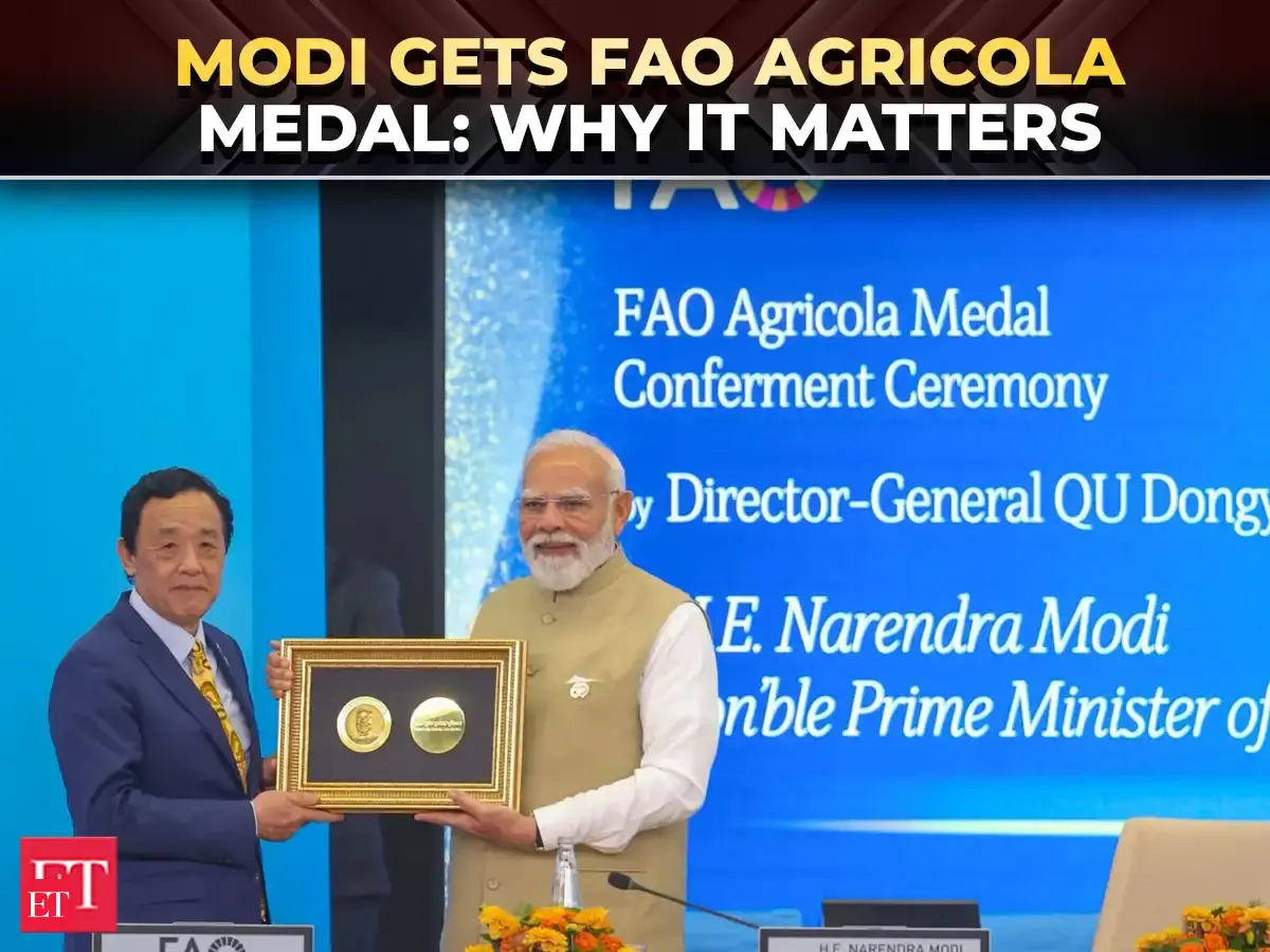 From Agriculture Minister to farmers, praise pours in for PM Modi's FAO Agricola Medal