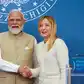 Image for PM Modi's gifts: Muga silk stole for Ita