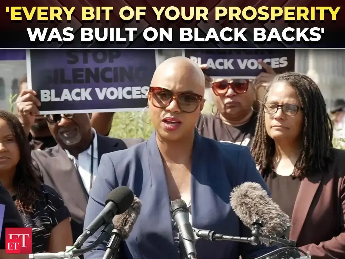 'Would be NO AMERICA WITHOUT BLACK people': Pressley sparks reparations debate after fiery speech
