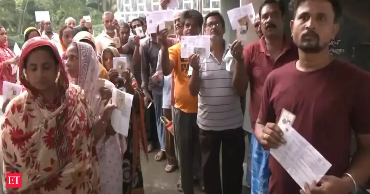 86.11% voter turnout recorded in re-polling at West Bengal's Falta constituency