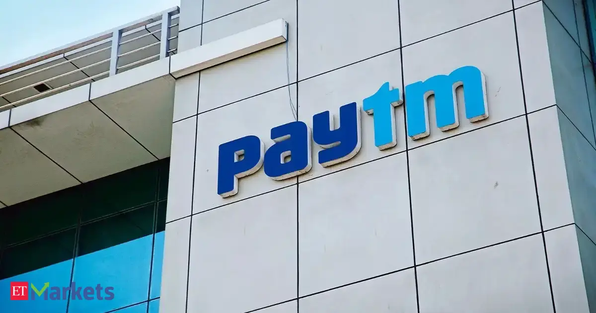 Paytm shares drop 4% after SAIF Partners, others likely sell stake worth Rs 960 crore