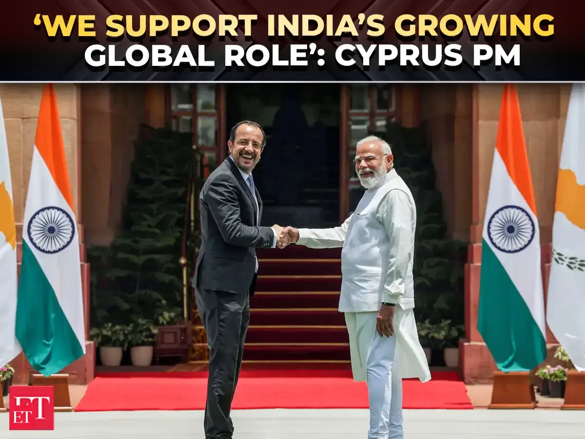 Cyprus President pushes stronger India-EU partnership, discusses economic &amp; infrastructure ties