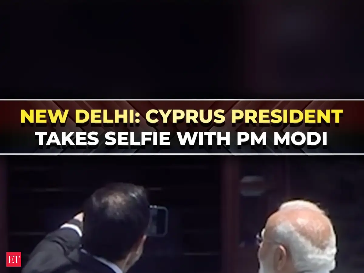 Cyprus President Nikos Christodoulides takes selfie with PM Modi ahead of key talks