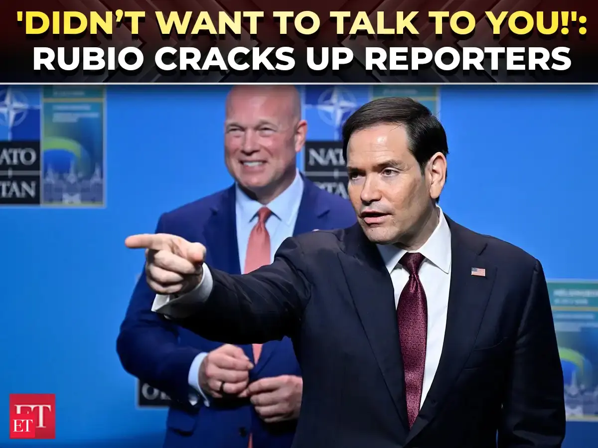 'ALRIGHT, LET'S DO IT': Marco Rubio goes FULL candid mode during viral NATO press exchange
