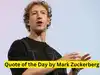 Quote of the Day by Mark Zuckerberg amid Meta layoffs: &ldquo;People don&rsquo;t care about what you say, they care about what you build&rdquo;