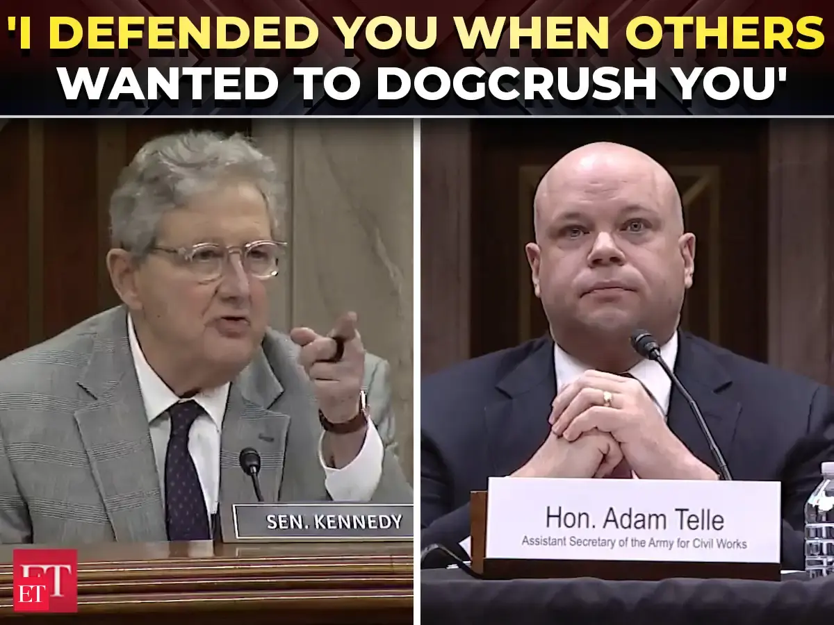 'You can’t spit on my face and tell me it’s raining!': Sen Kennedy explodes at Army Corps official