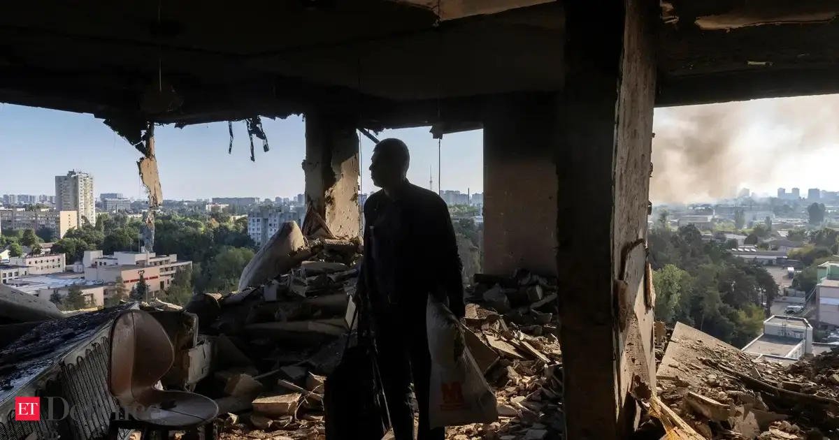 Ukraine's capital Kyiv hit by massive drone attack 