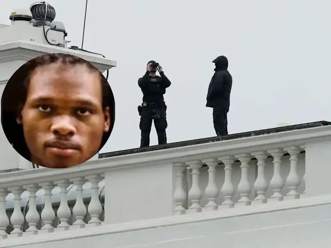 White house shooting Nasire Best