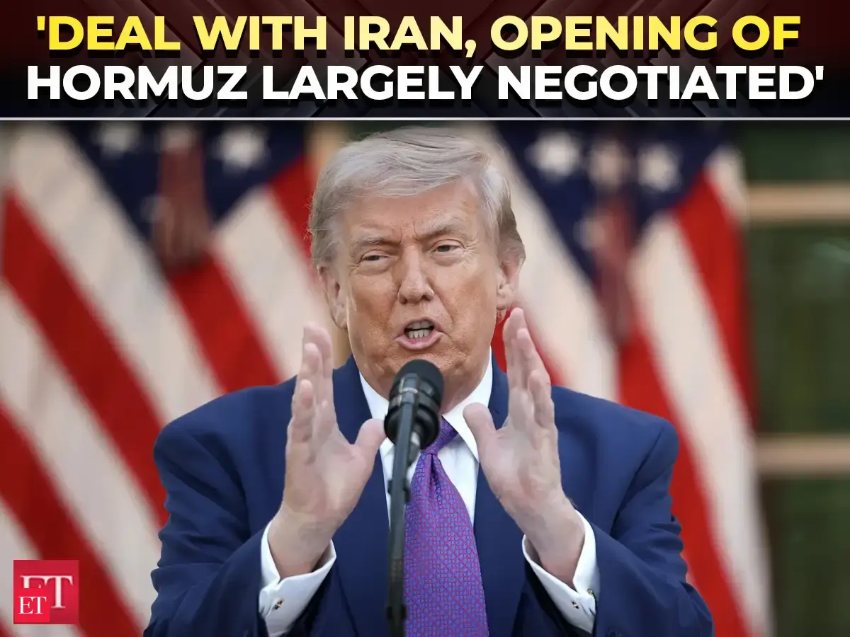 ‘Deal framework largely negotiated': Trump signals Iran breakthrough, says Hormuz could reopen soon
