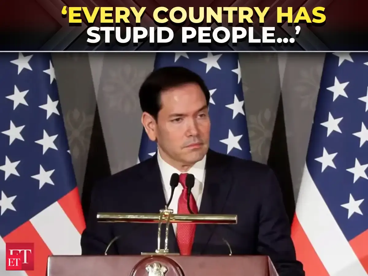Rubio snaps at ‘racist remarks’ question at press meet: ‘Every country has stupid people’