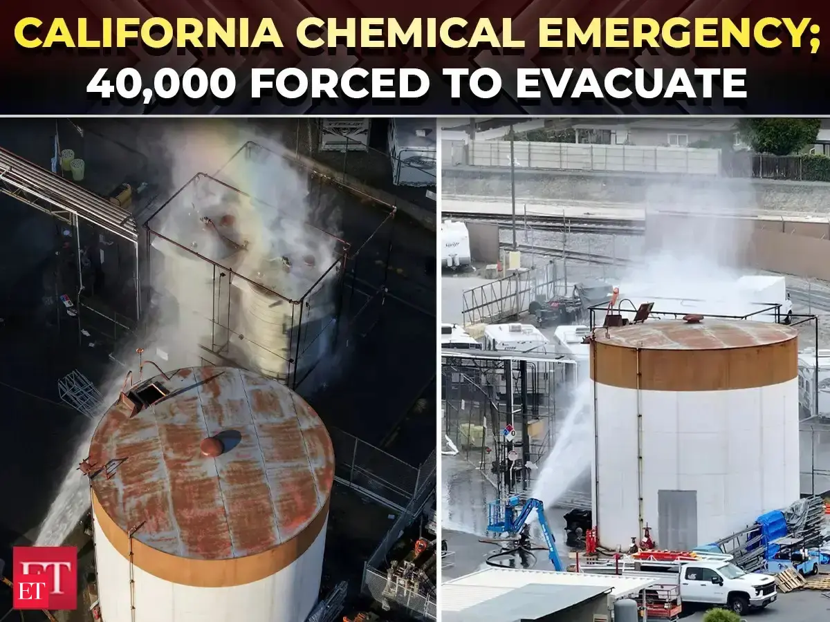 ‘Toxic chemicals could EXPLODE': California emergency crews urge residents to LEAVE IMMEDIATELY!