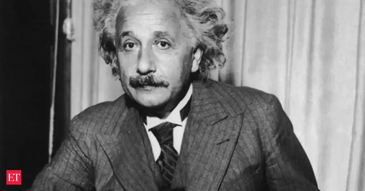 Quote of the day by Albert Einstein: “The only real valuable thing is...” Life lessons on human behavior, education and success by popular German-born physicist