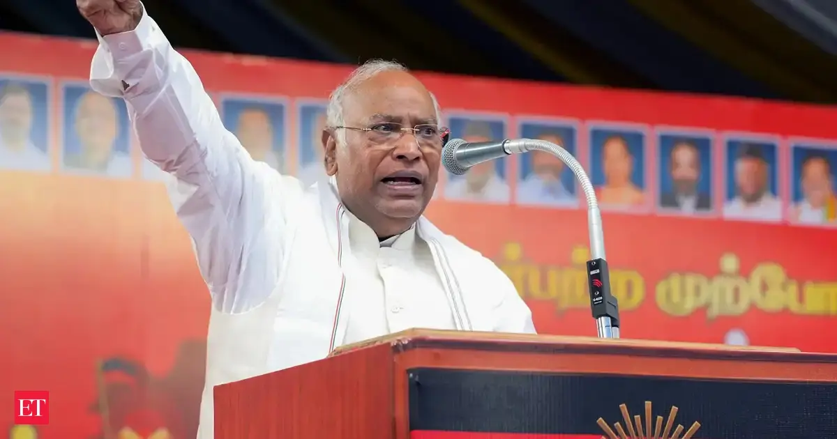 Modi govt has sprinkled petrol to burn common people's savings: Kharge