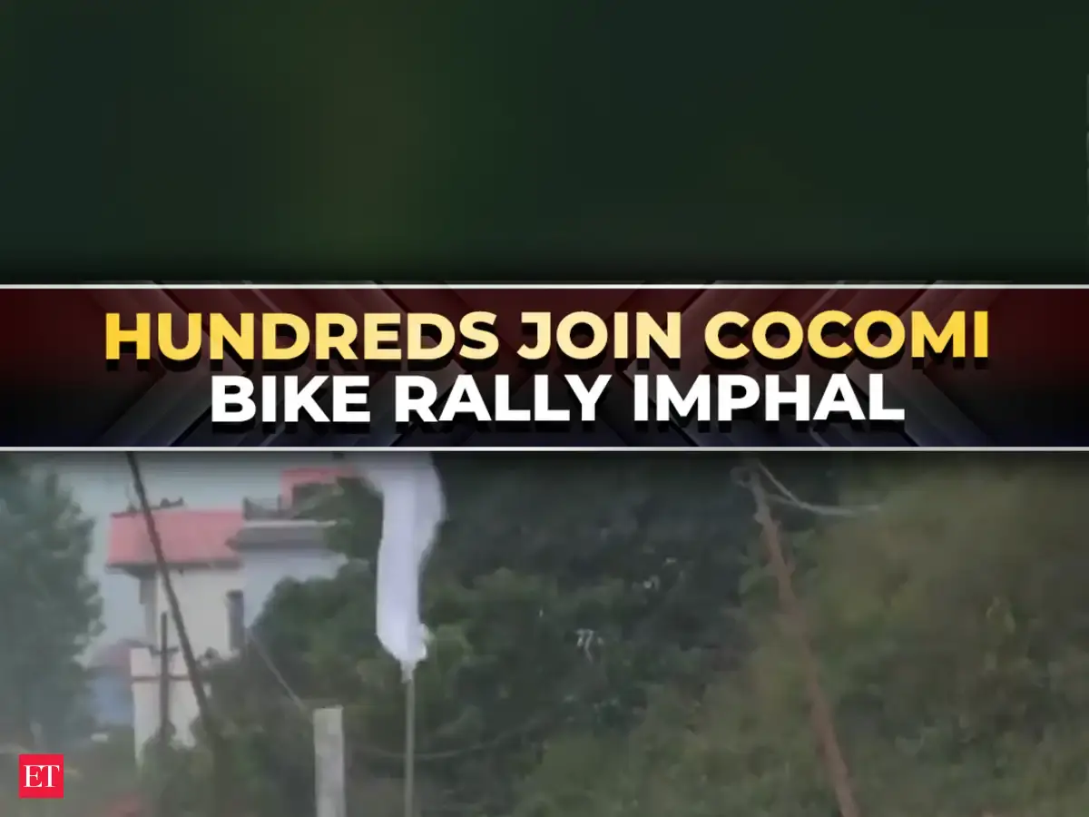‘Save Manipur From Narco Terrorism’: Hundreds Join COCOMI Youth Bike Rally In Imphal