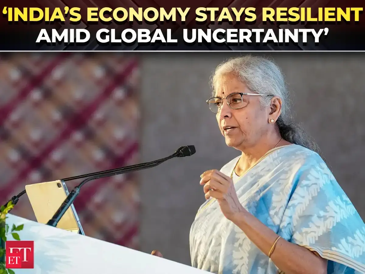 India cannot afford fear mongering, economy remains resilient amid global uncertainty: FM Sitharaman
