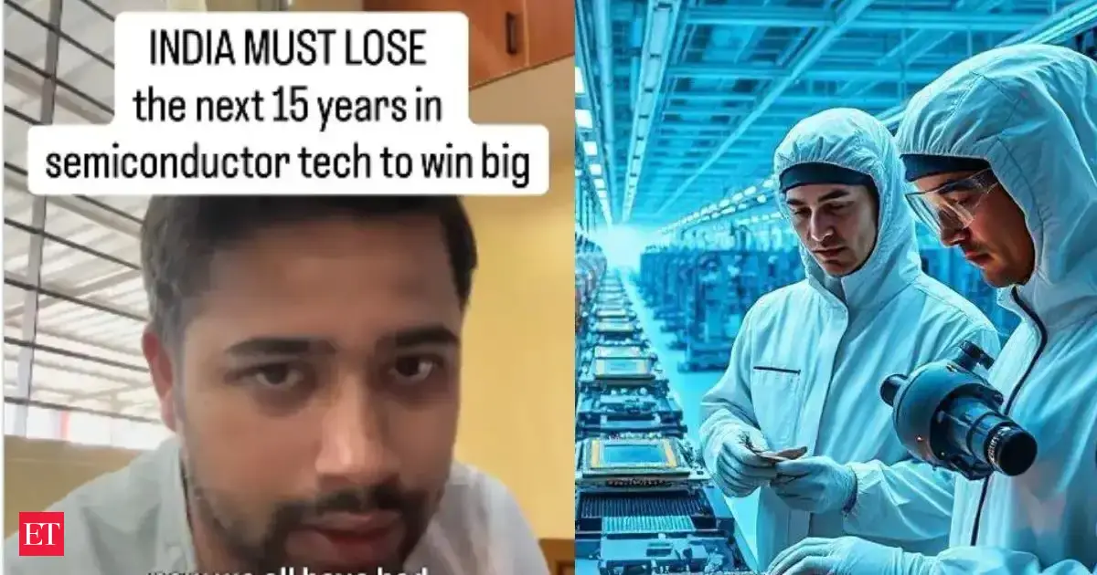 'India must lose the next 15 years in semiconductors': Viral video suggest a 'landline' formula to win the global tech war