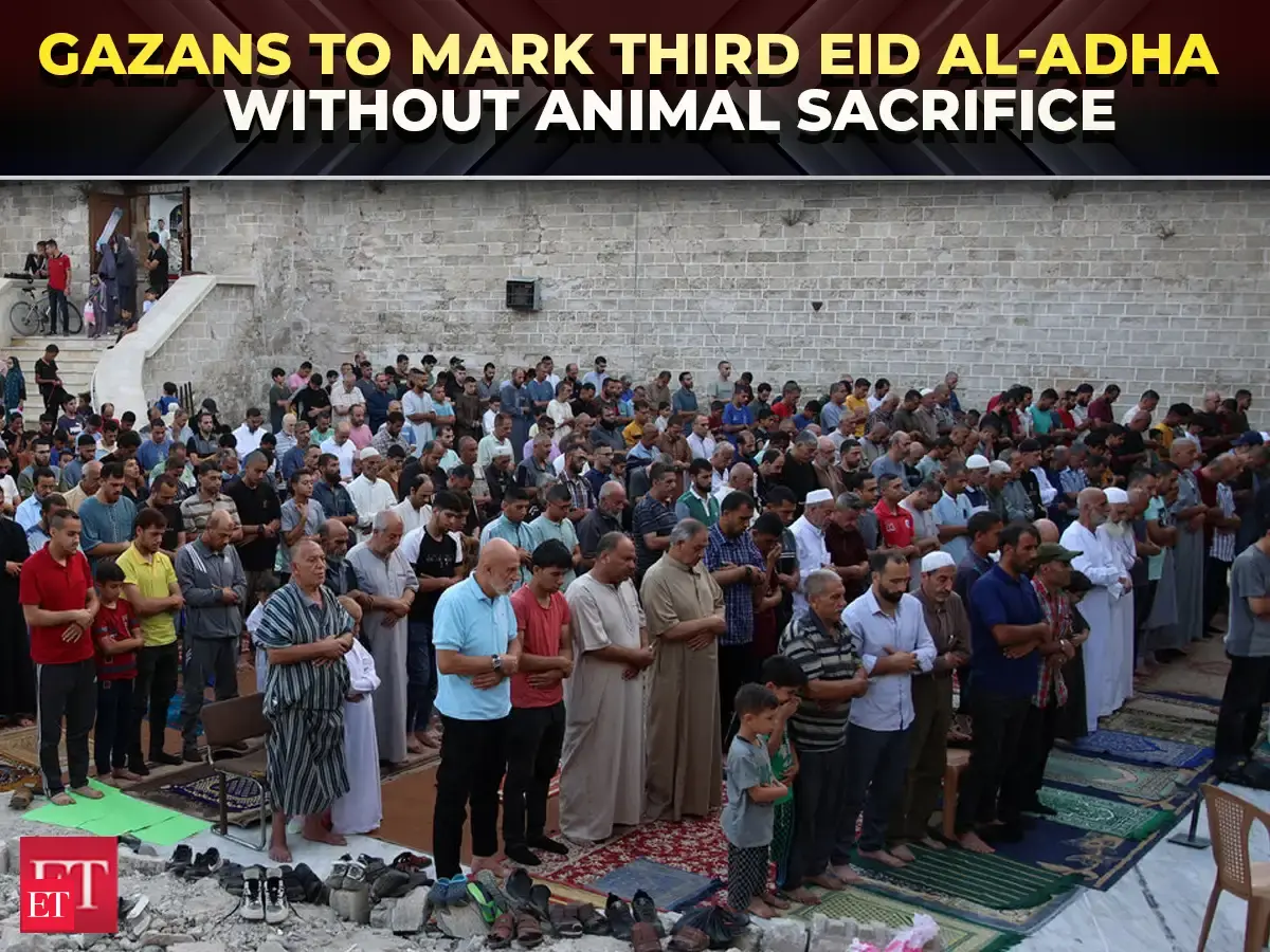 'There is no Eid in Gaza': Palestinians to mark Eid al-Adha without sacrificial animals