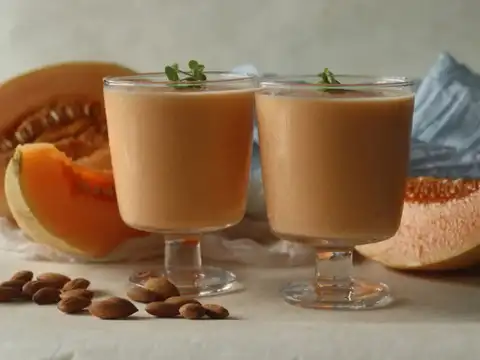 Muskmelon milk shake