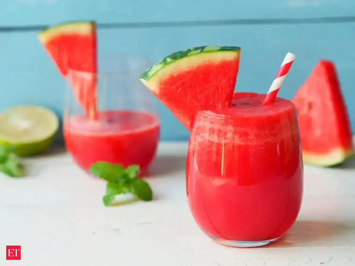 6 easy fruit shakes to stay cool during the heatwave - Watermelon mint ...