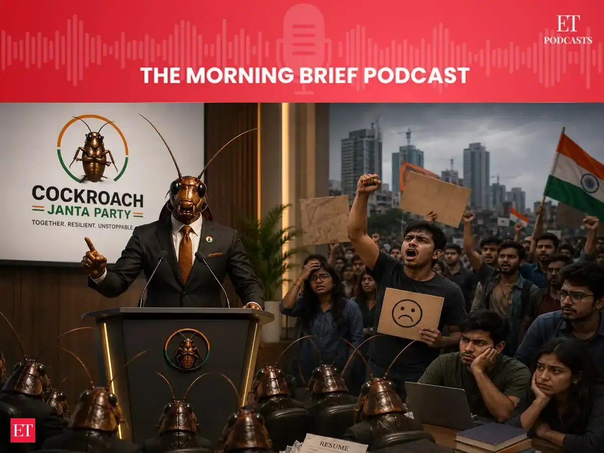 Morning Brief Podcast: Cockroach Janta Party: Did a Meme Just Become a Movement?