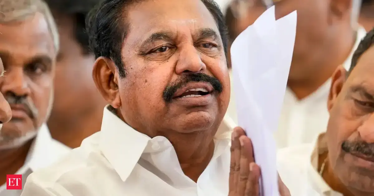AIADMK chief hits out at TN govt's crop loan waiver, calls it ''scientific deception''