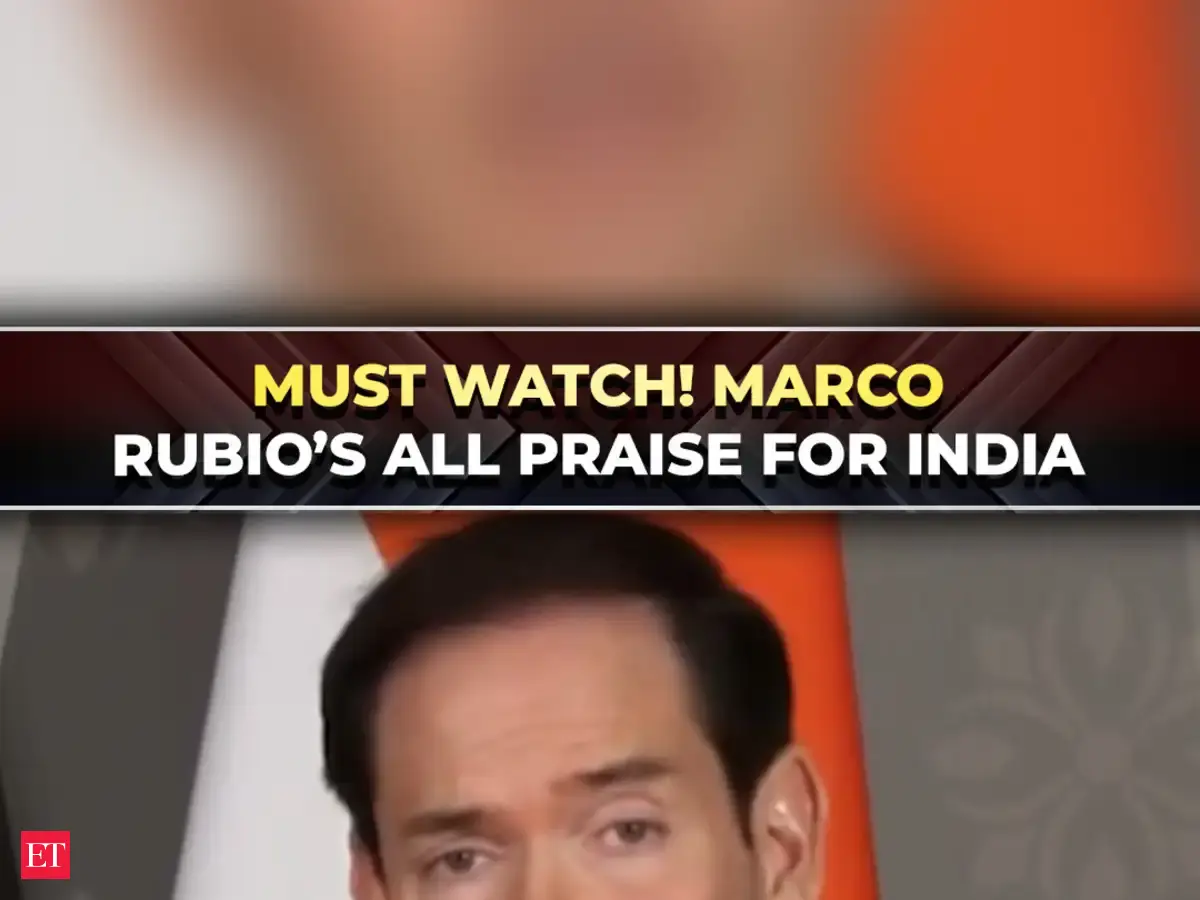 'Tremendous host…' Marco Rubio showers praise on India in Quad Summit, New Delhi – The Economic Times  m.economictimes.com