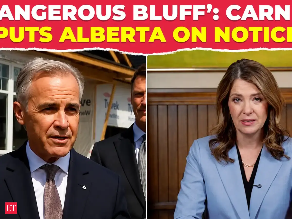 ‘Very dangerous bluff’: PM Mark Carney issues stark warning to Alberta on Canada separation vote