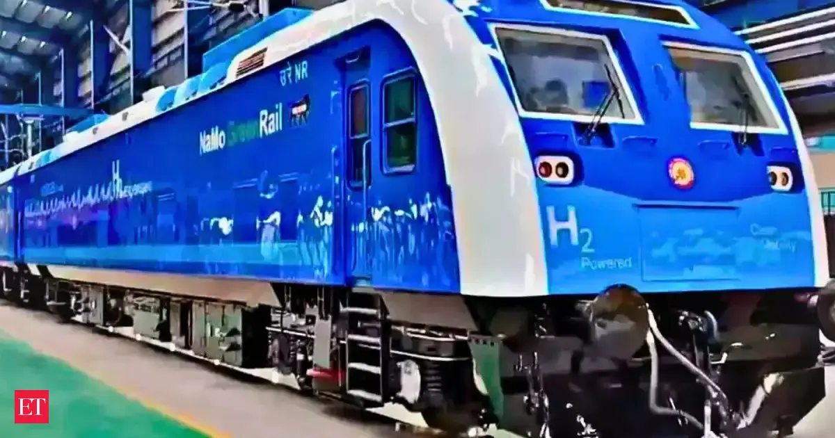 Railways approves 10-coach hydrogen train for Jind-Sonipat route at 75 kmph speed