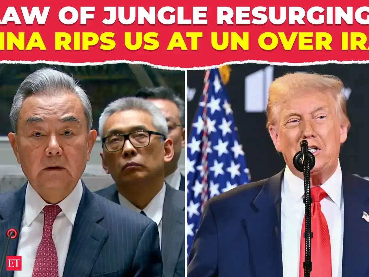‘Don't practice double standards…’: Chinese FM Wang Yi BRUTALLY rebukes US over Iran war at UN