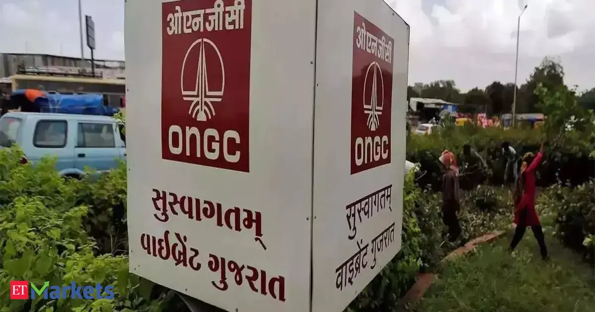 ONGC shares fall 4% despite 46% YoY jump in Q4 profit; revenue rises 4%