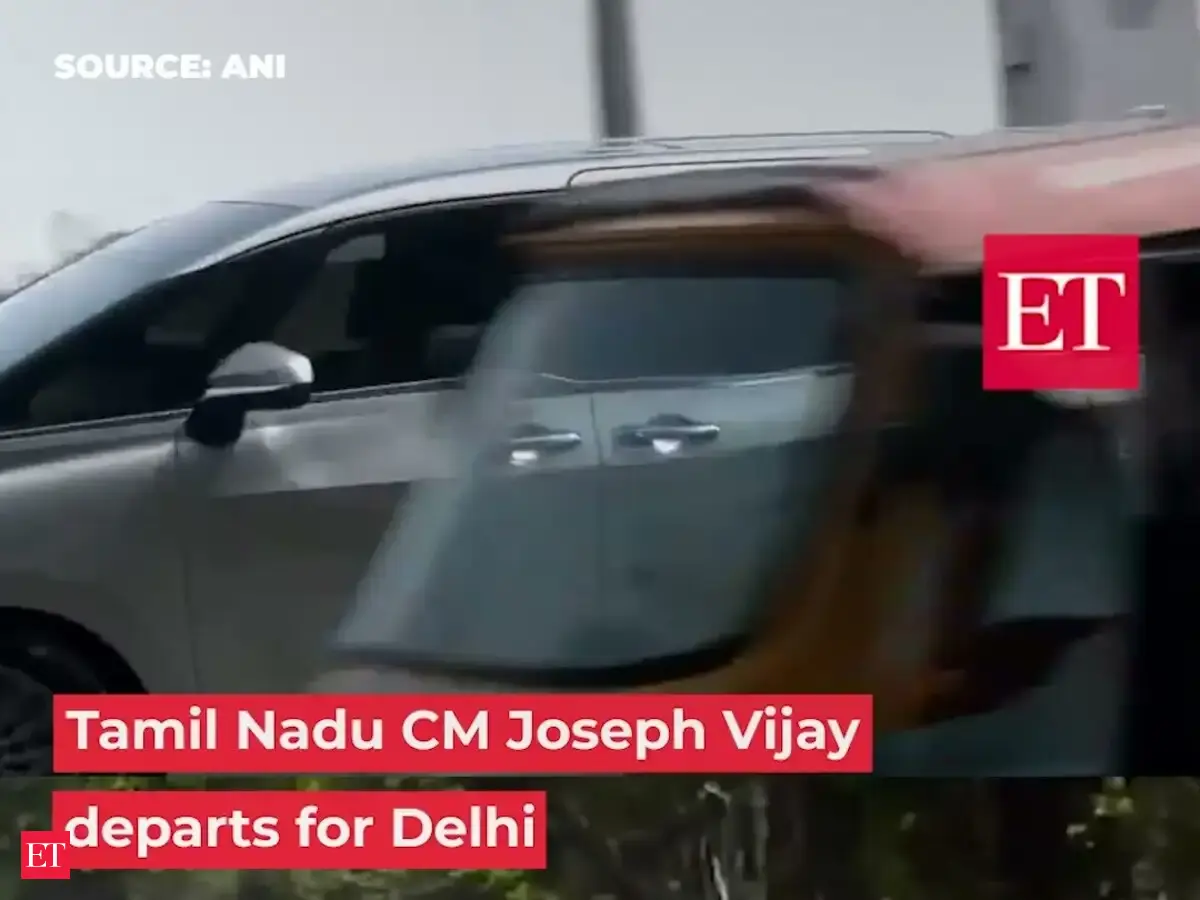 Tamil Nadu CM C Joseph Vijay heads to New Delhi for first official meet ...